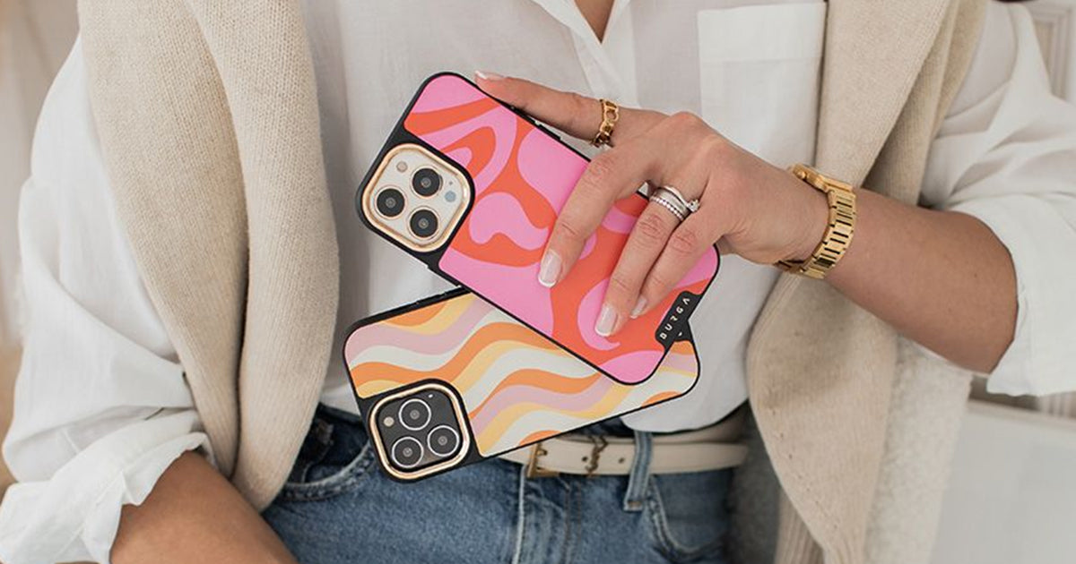 Iphone Case Burga Phone BURGA Phone Case Compatible With IPhone 14 PRO Hybrid 2-Layer Hard Iphone Case Burga Phone BURGA Phone Case Compatible With IPhone 14 PRO Hybrid 2-Layer Hard
