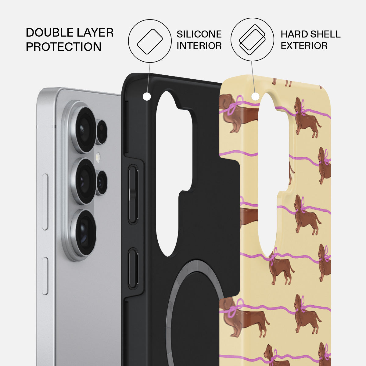 BURGA Samsung Galaxy S26 Ultra Always Late Tough MagSafe Case