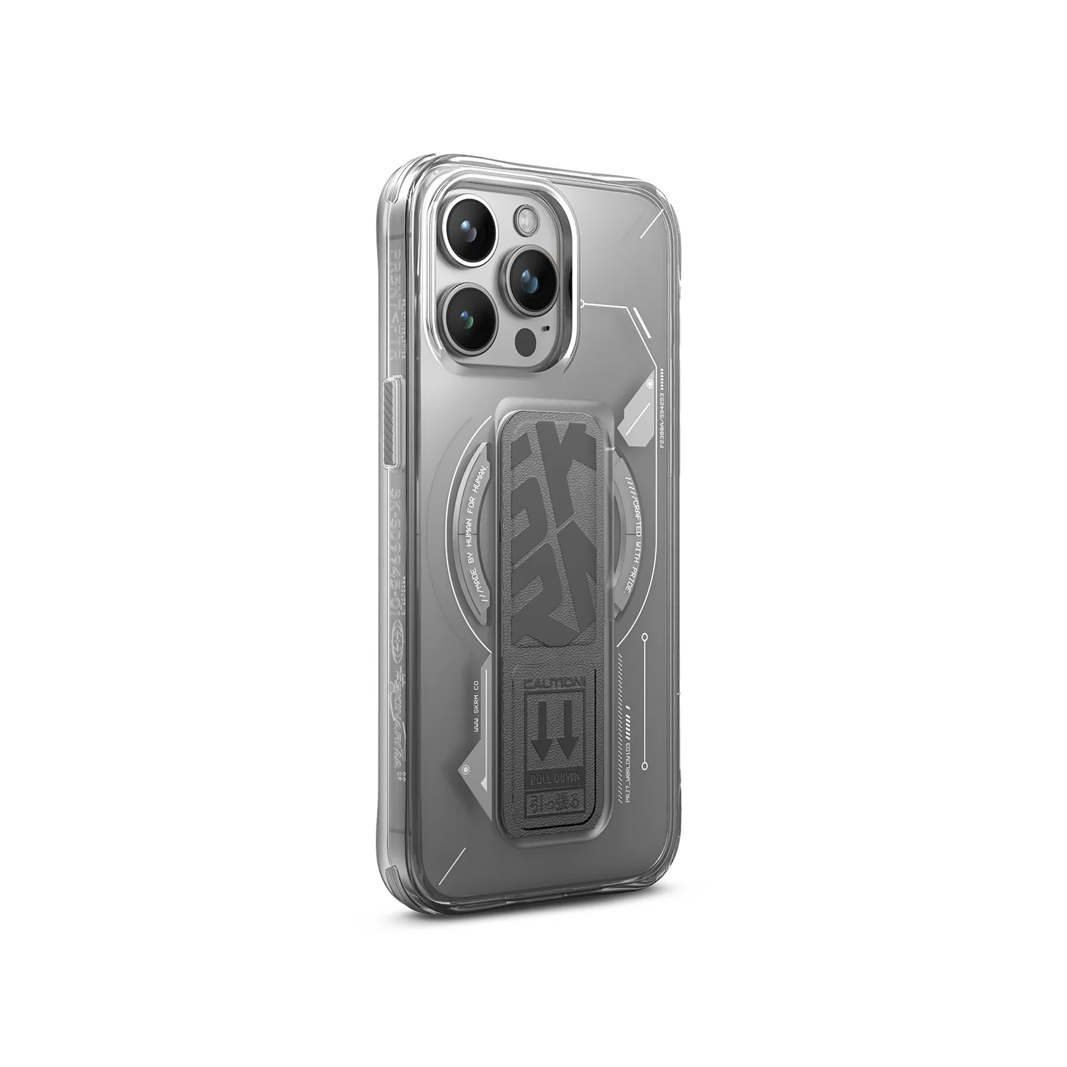 Skinarma iPhone 15 Pro Helio Mag-Charge with Grip-Stand Back Case