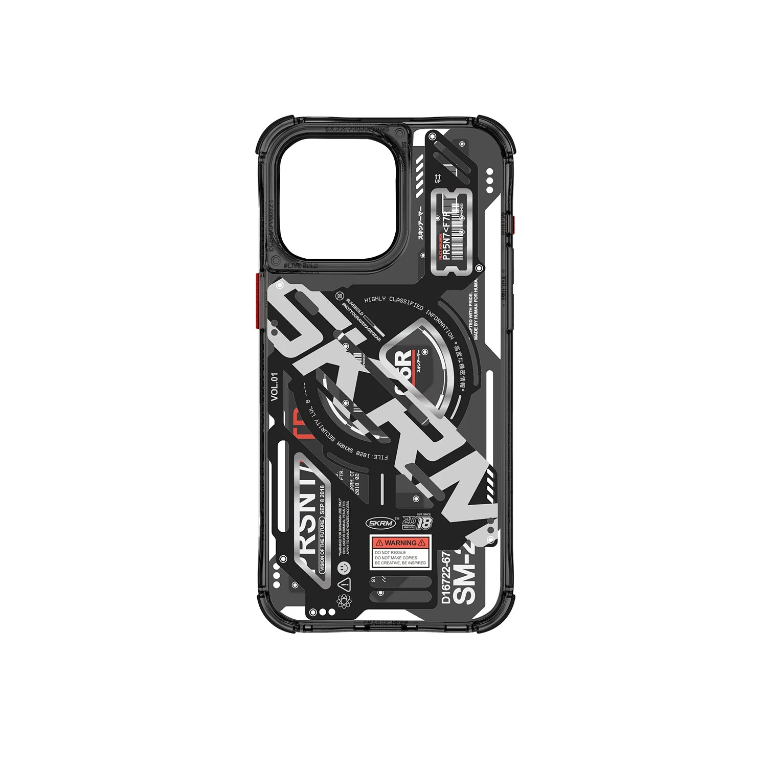 Skinarma iPhone 15 Pro Ekho Mag-Charge Back Case