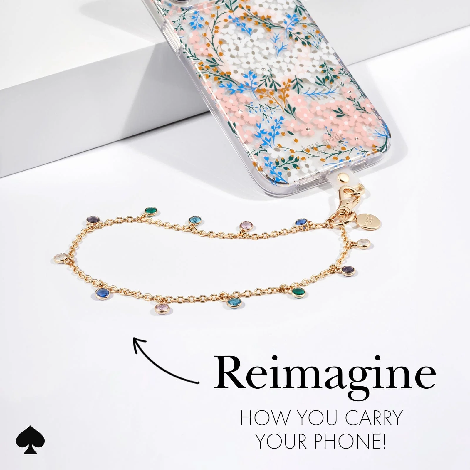 Kate Spade Phone Charm - High Shine