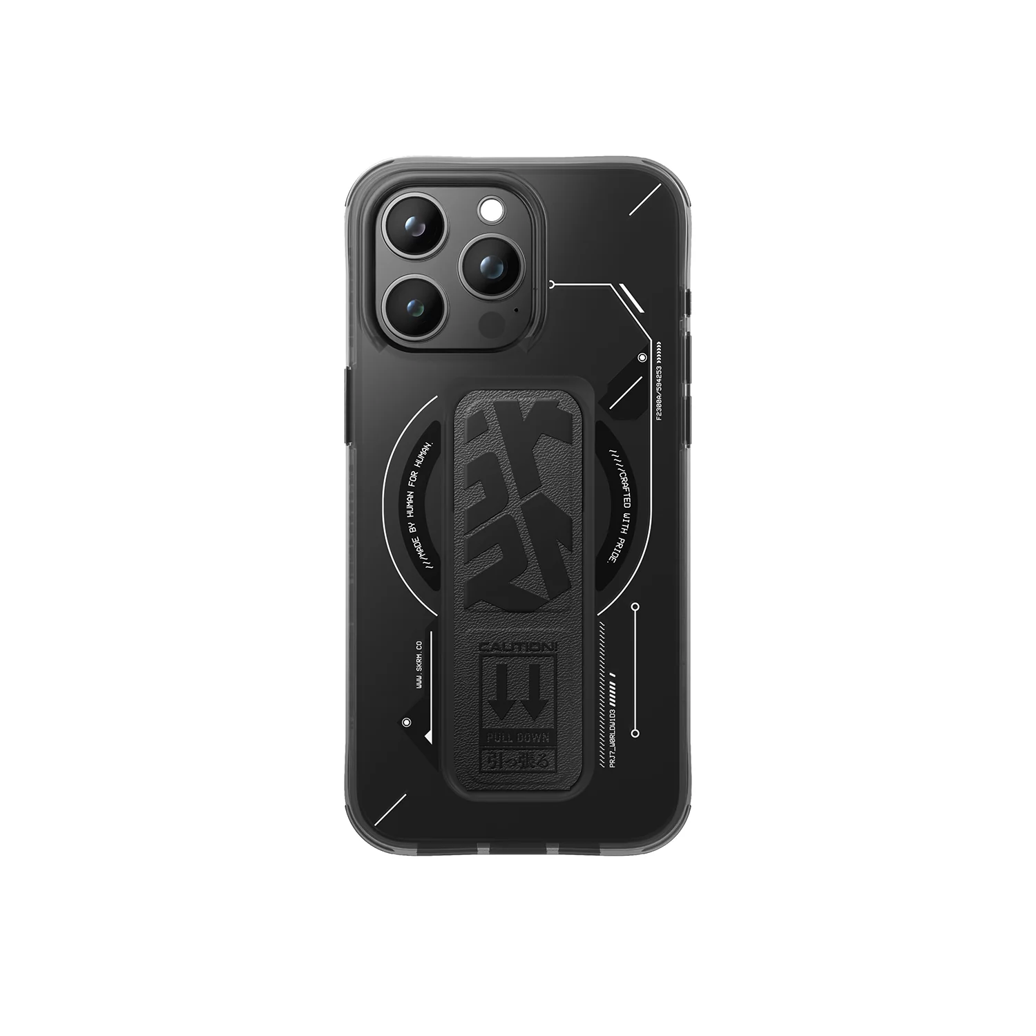 Skinarma iPhone 15 Pro Helio Mag-Charge with Grip-Stand Back Case