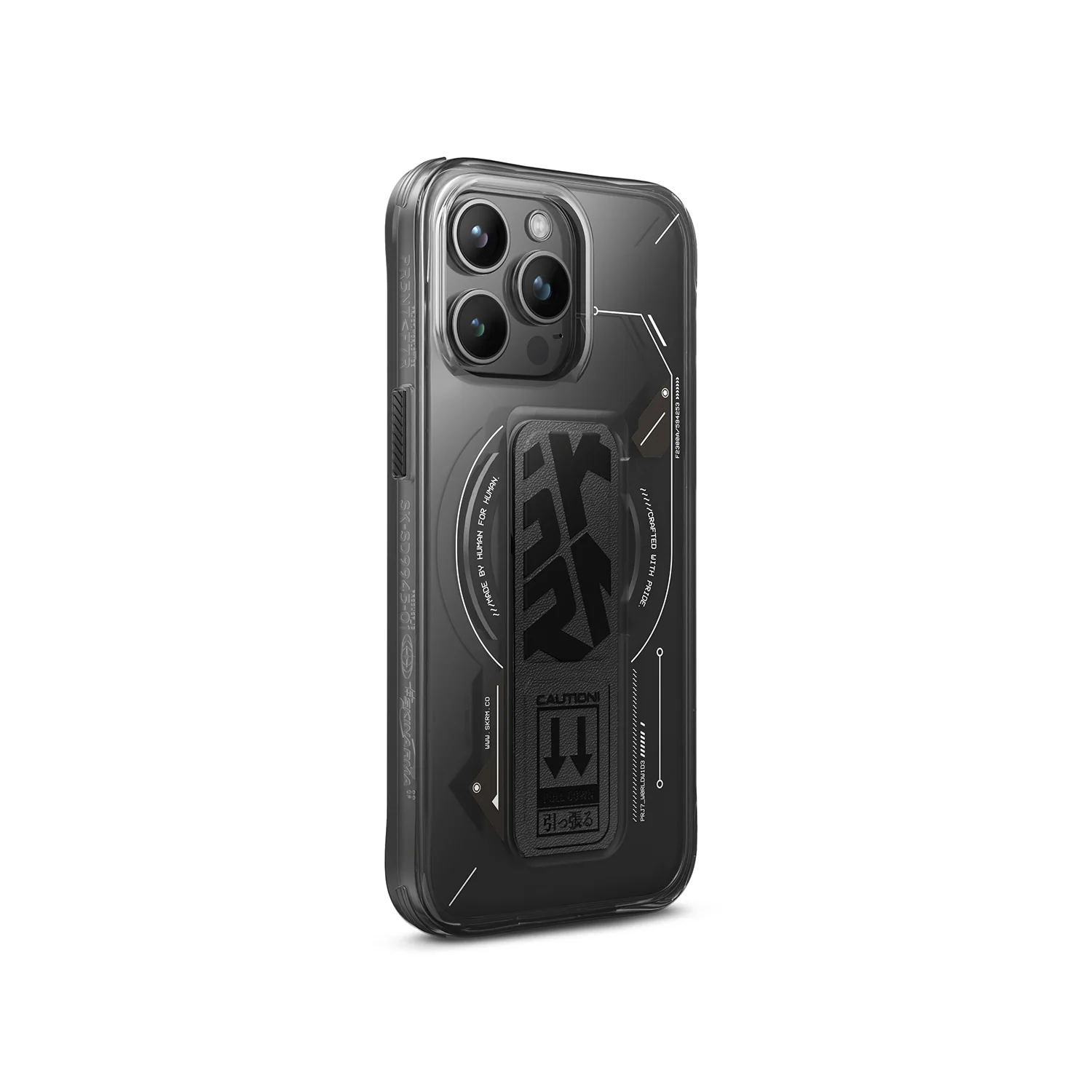 Skinarma iPhone 15 Pro Helio Mag-Charge with Grip-Stand Back Case