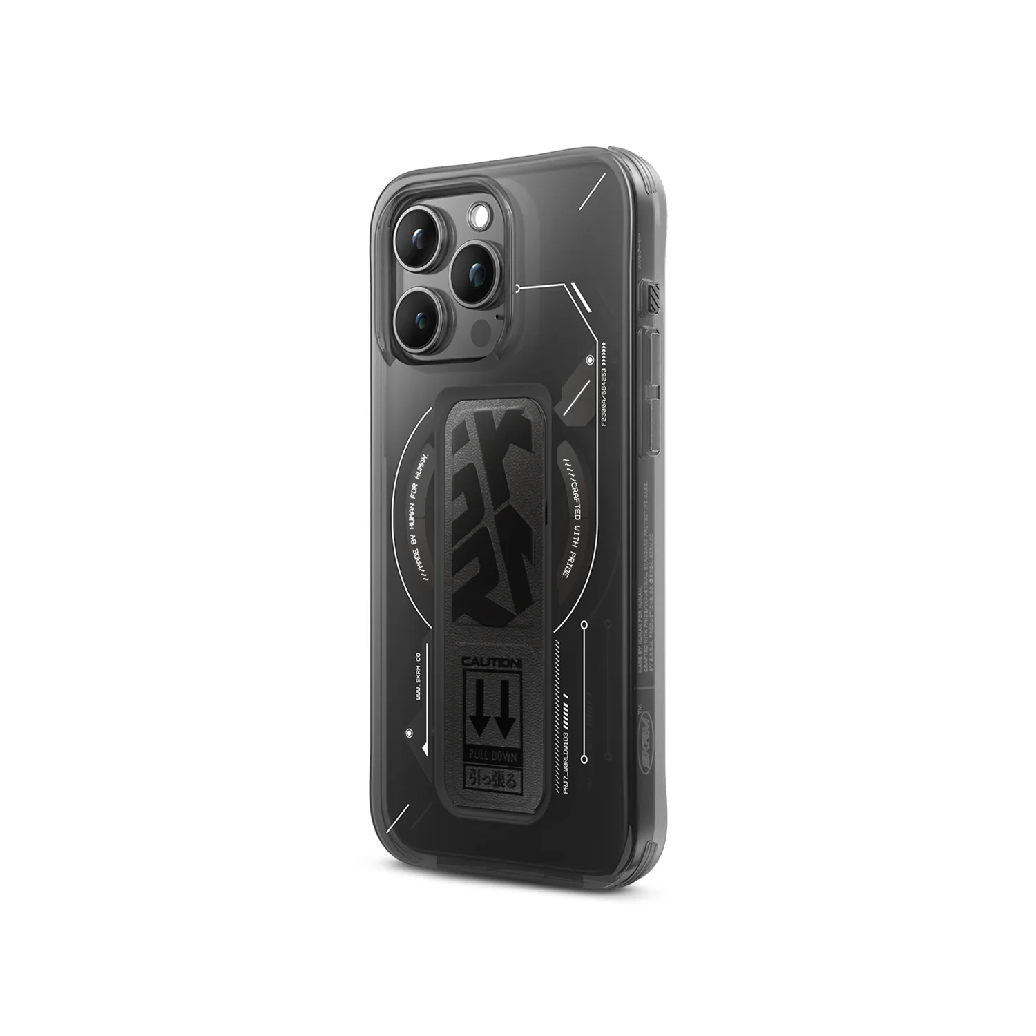 Skinarma iPhone 15 Pro Helio Mag-Charge with Grip-Stand Back Case