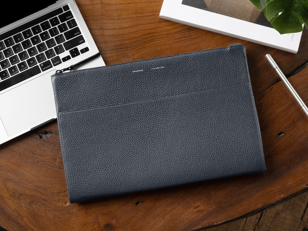 Grams(28) 120 Leather Folio for MacBook Pro 14