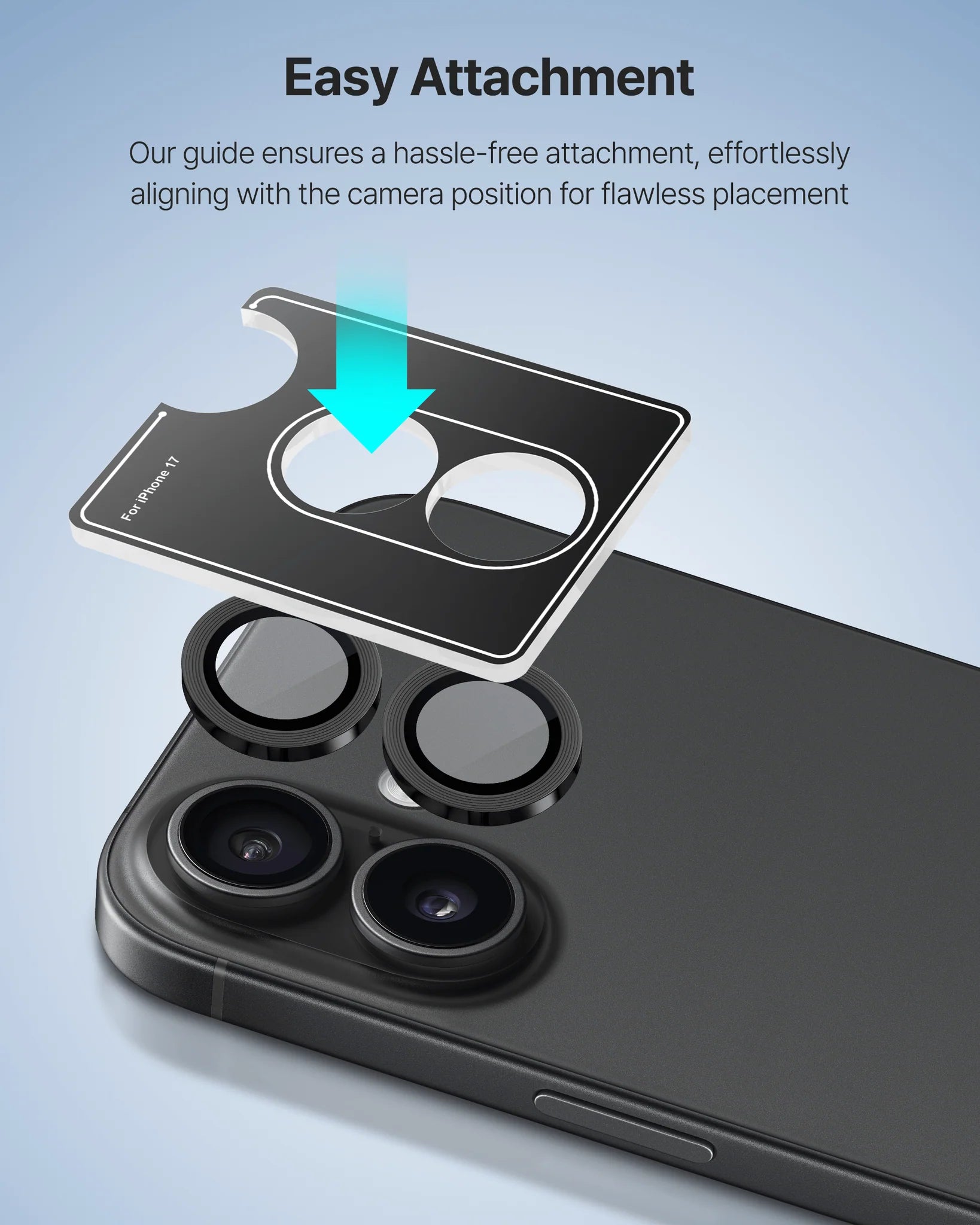 Whitestone CLenZ Glass for iPhone 17