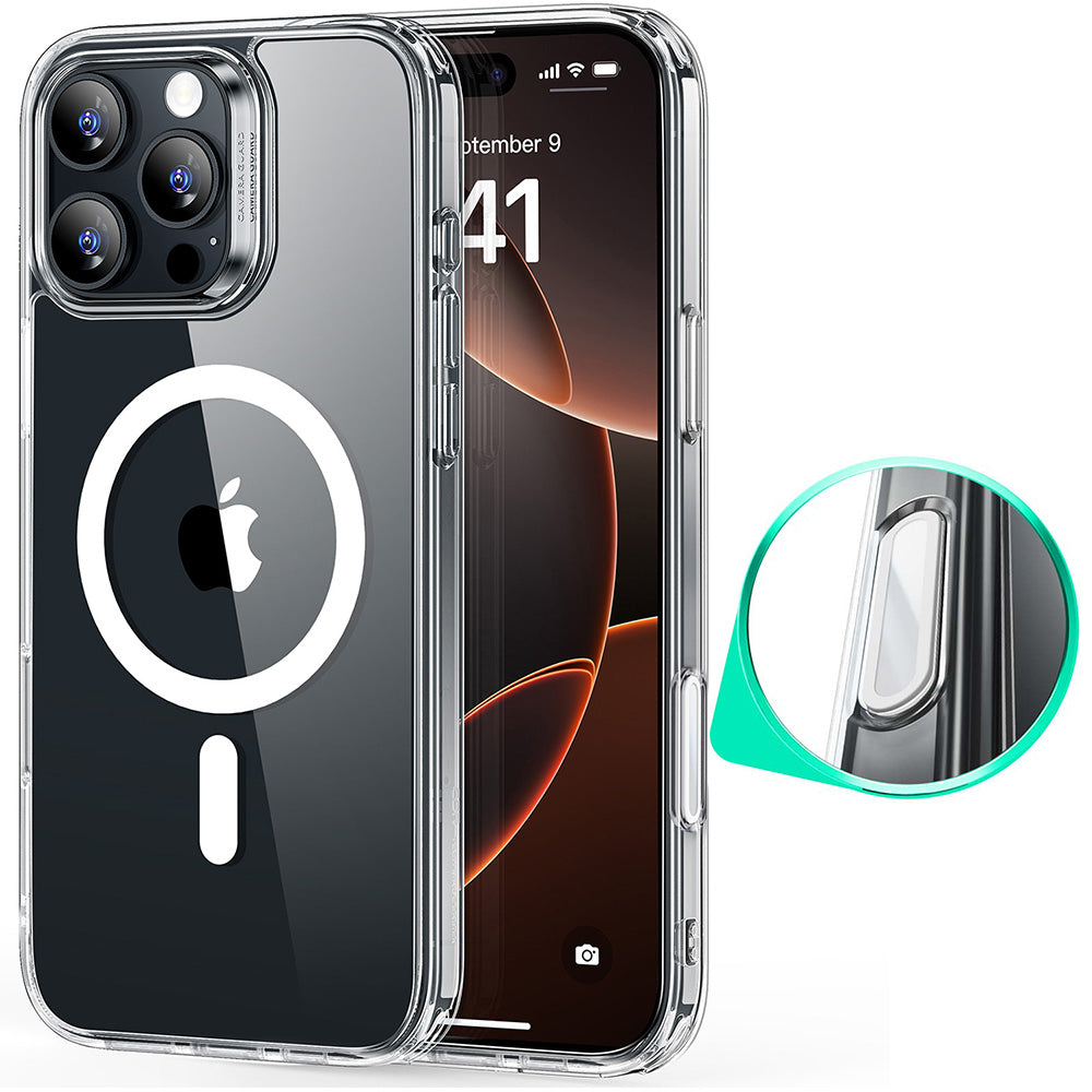 ESR iPhone 16 /16 Plus / 16 Pro / 16 Pro Max Classic Hybrid MagSafe Case with HaloLock (Camera Control)