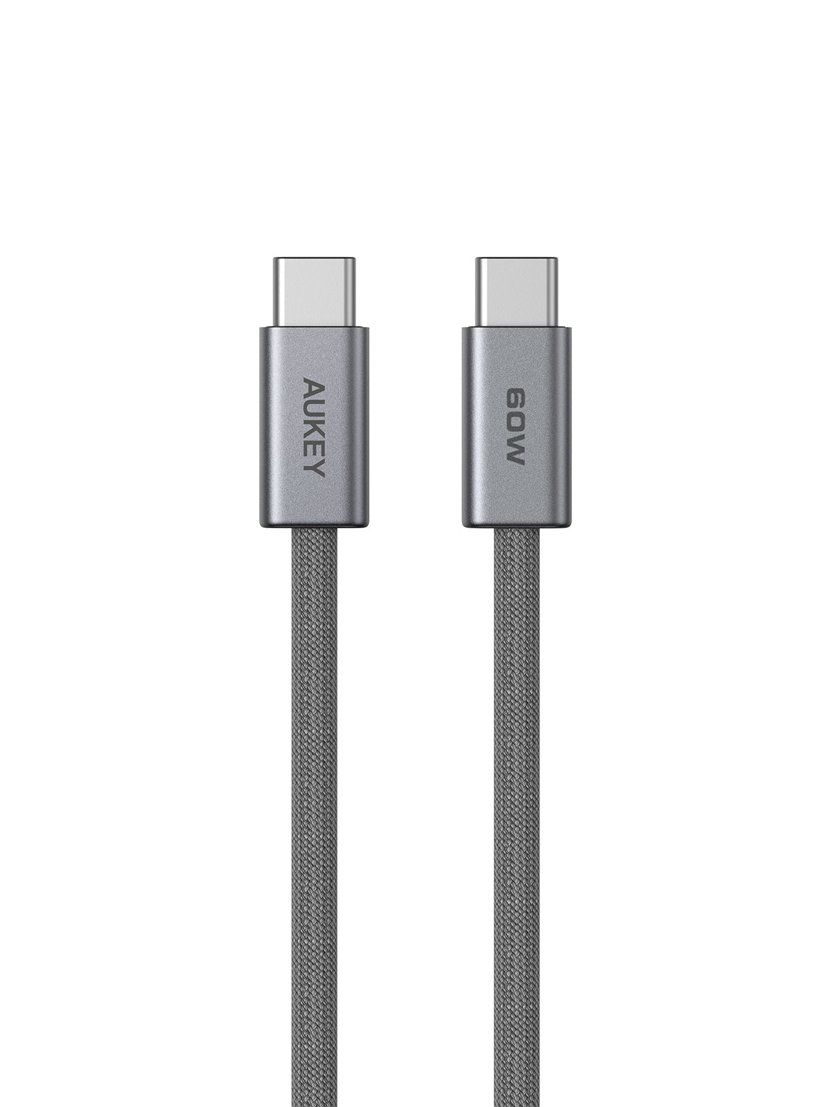 Aukey CB-DCC061/CB-DCC062 Circlet Blink 60W 1m/1.8m DTY Braided USB-C to USB-C Cable