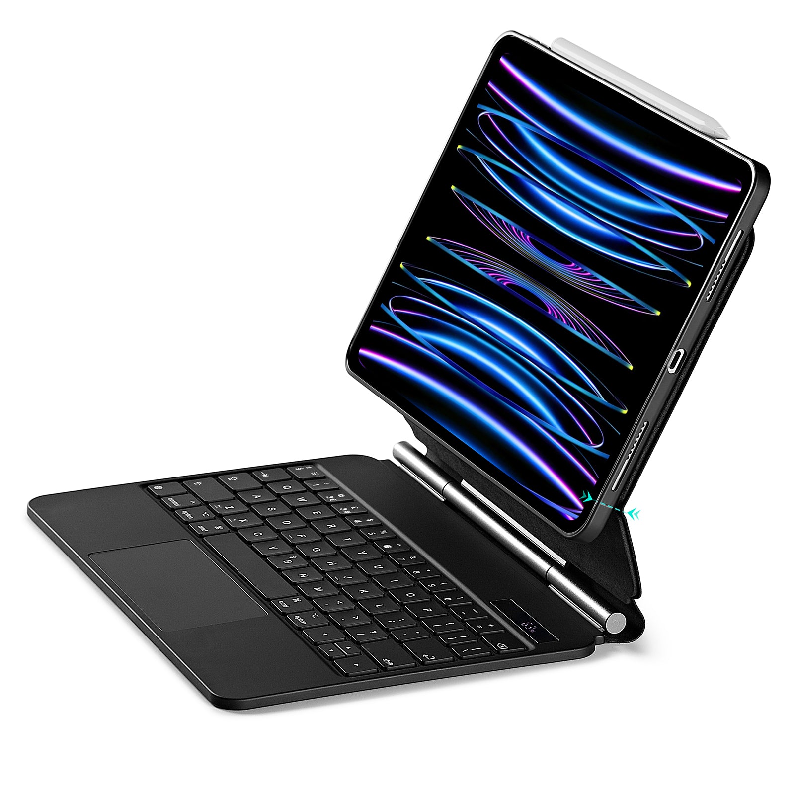 ESR Rebound Magnetic Keyboard Case 360 for iPad Air 11 (2024), iPad Pro 11 and Air 5/4 - US Layout