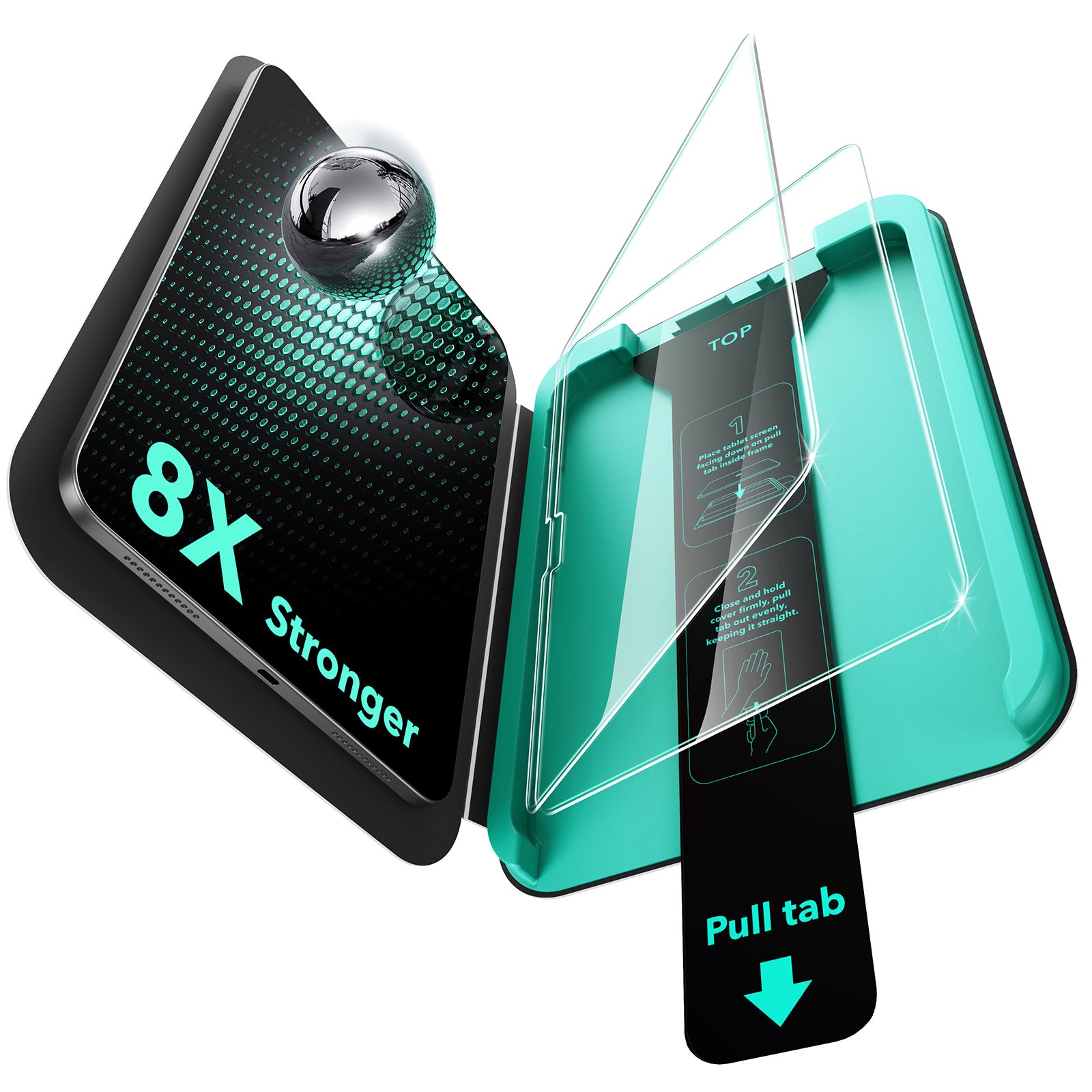 ESR iPad 10 / 11" (2025) Armorite Ultra-Tempered Glass 2pcs Pack