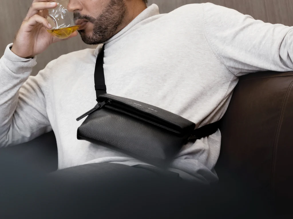 Grams(28) 153 Sling mini Leather Sling Bag