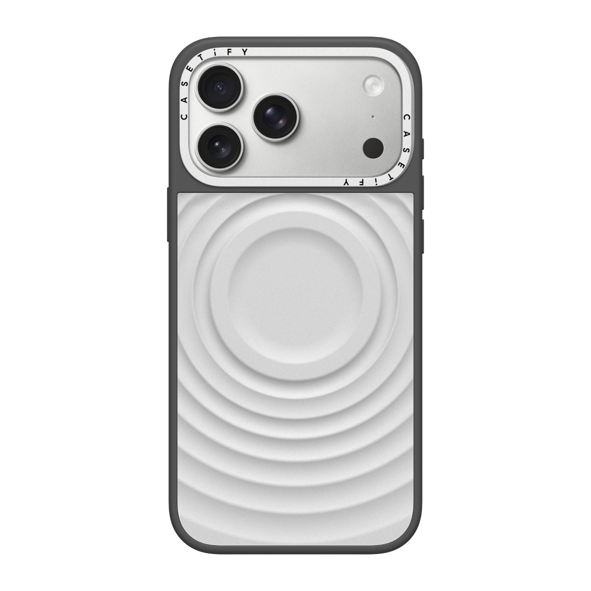 CASETiFY Magsafe Alloy Ripple Case for iPhone 17 Pro / 17 Pro Max - Si CASETiFY Magsafe Alloy Ripple Case for iPhone 17 Pro / 17 Pro Max - Si