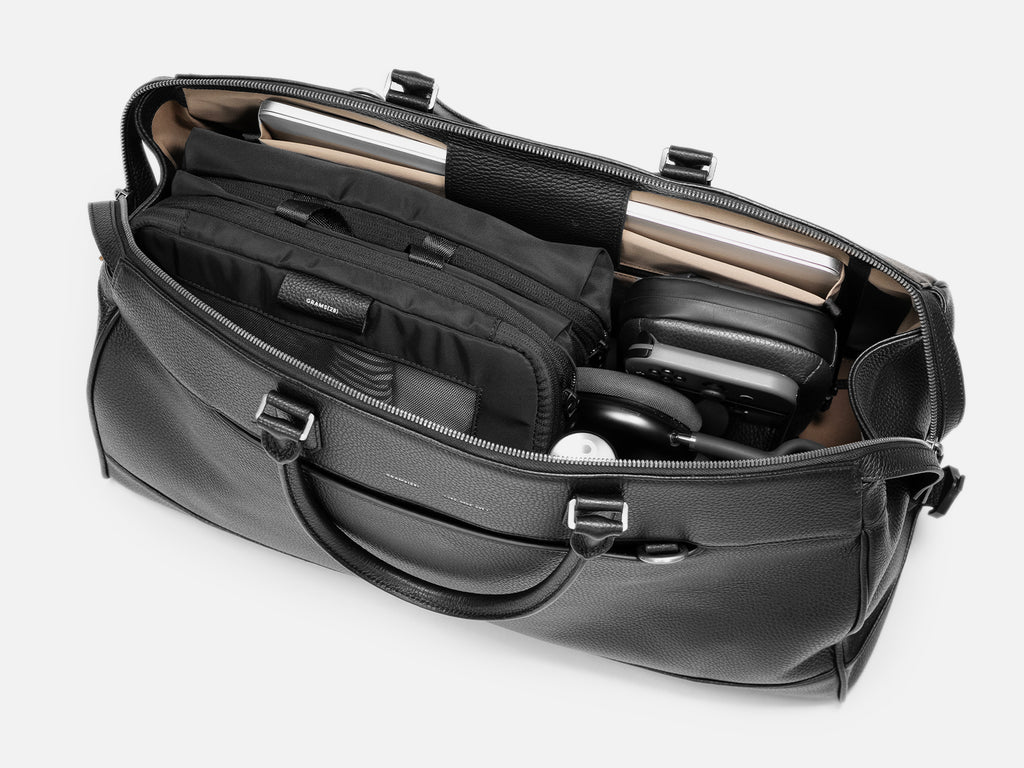 Grams(28) 183 XL Duffle Bag - Pebbled Black
