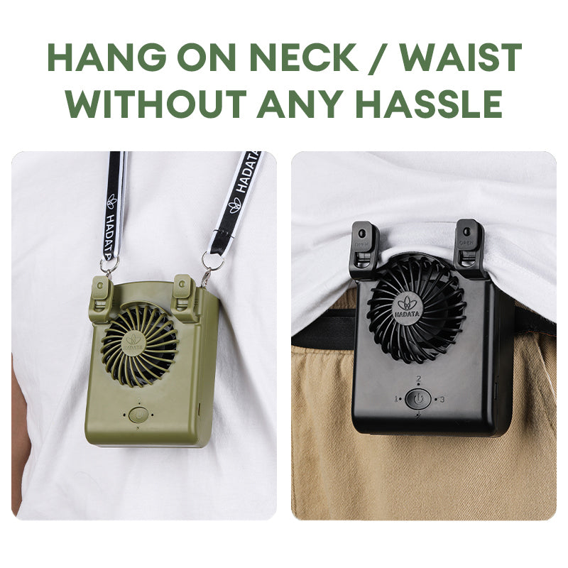 Hadata F6 Portable Waist Clip Fan