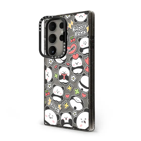 CASETiFY Impact Ring Stand Case for S24 Ultra - Bubbly Poya Mix