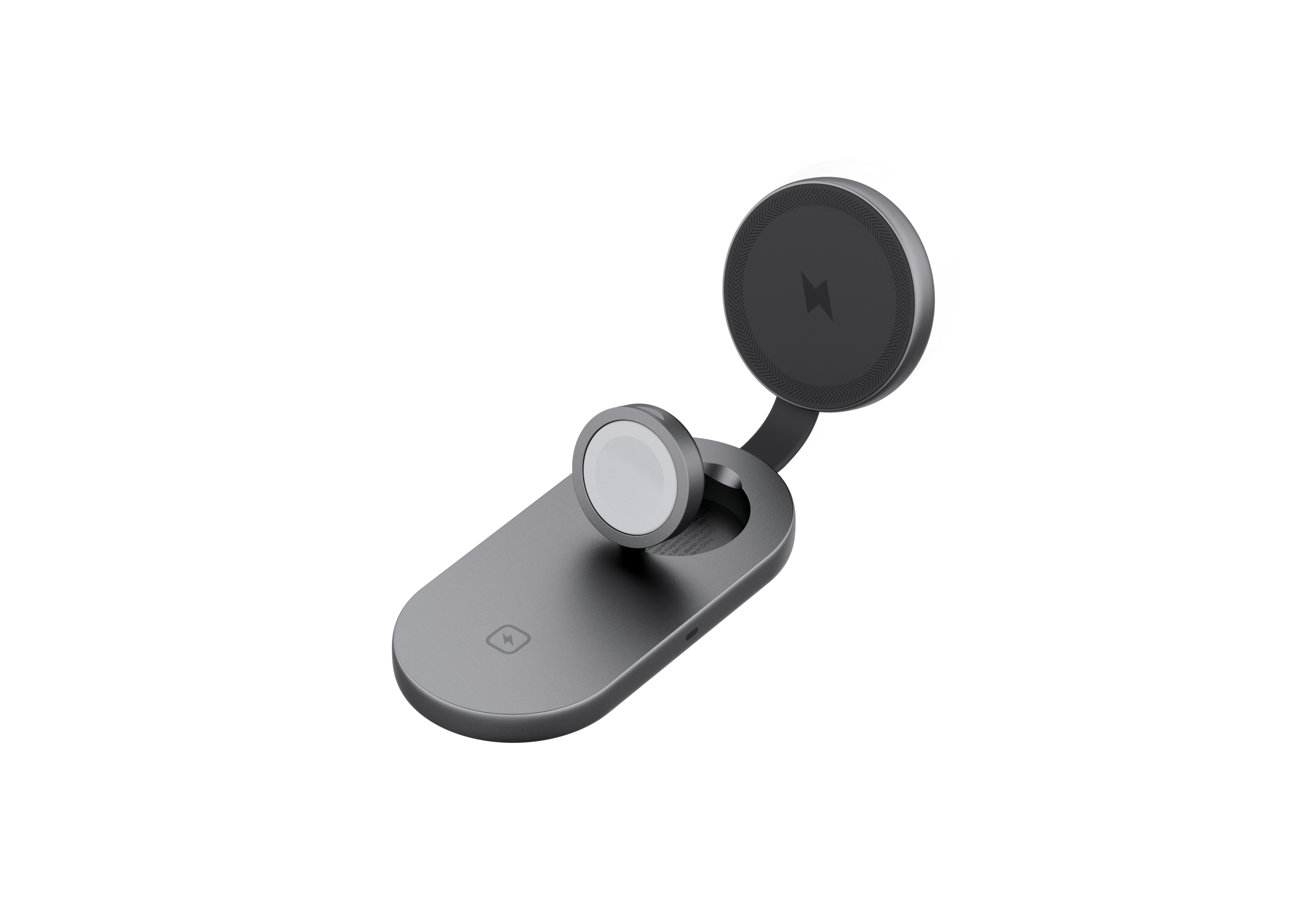 Aukey LC-MC313 MagFusion C 3-in-1 Qi2 MFW Certified Foldable Wireless Charging Station