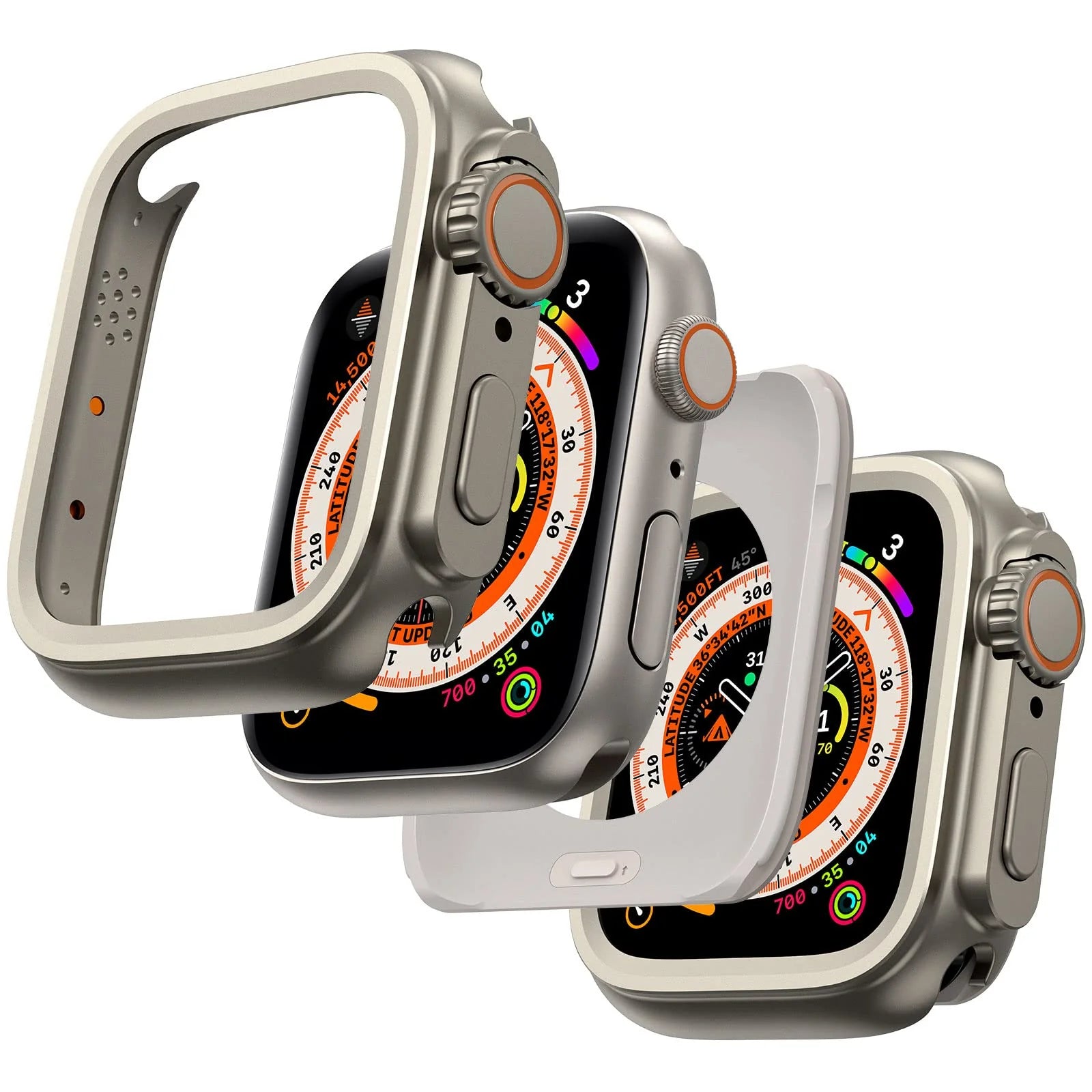 Amband Apple Watch 45mm / 49mm W1 Sport Series Case