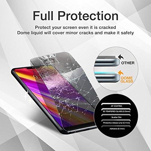 Whitestone Dome Glass for LG G7