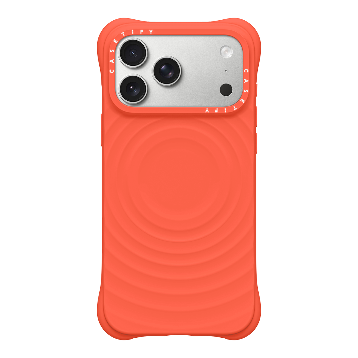 CASETiFY Magsafe The Ripple Case for iPhone 17 Series - Octane Orange