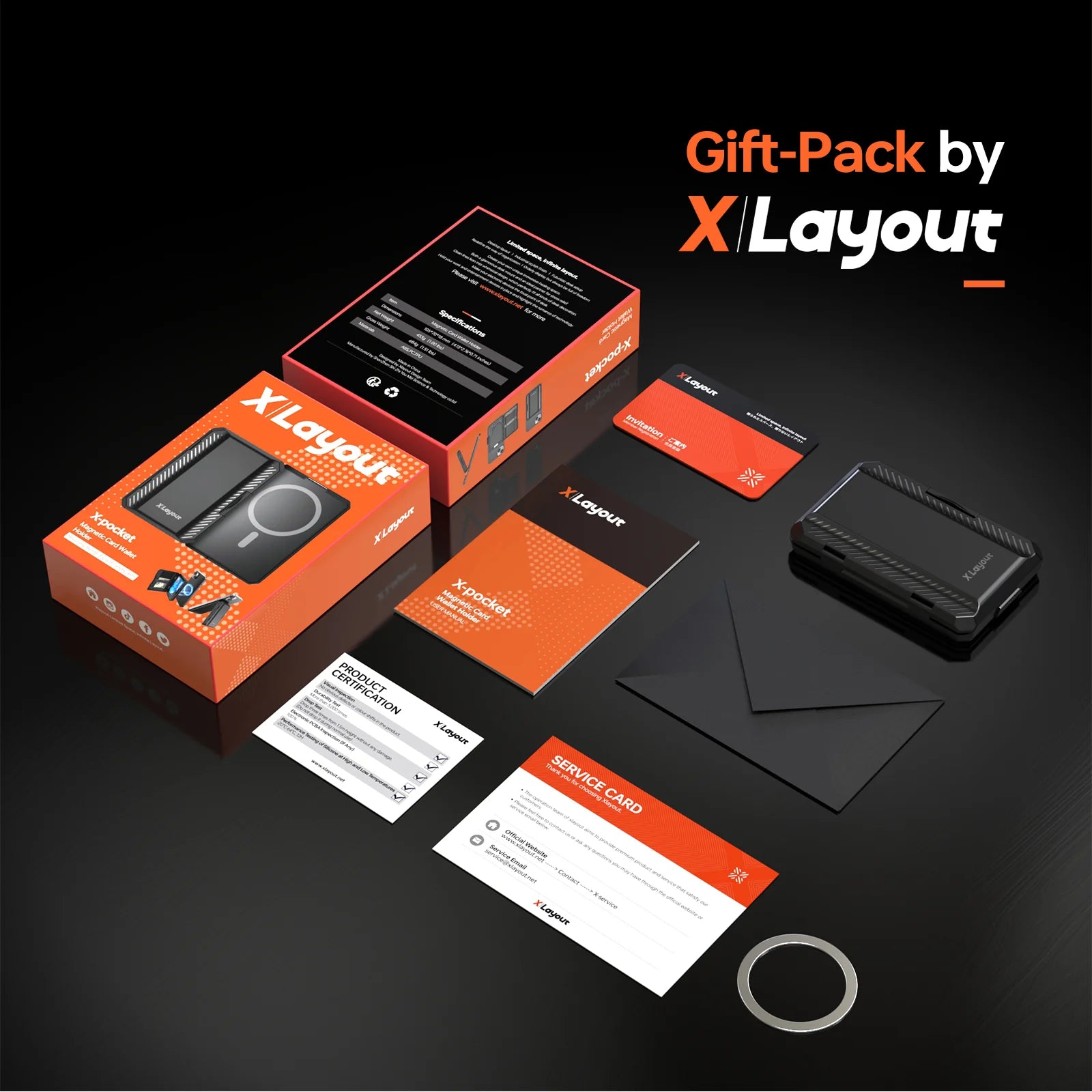 Xlayout X-Pocket Magnetic Card Wallet Holder