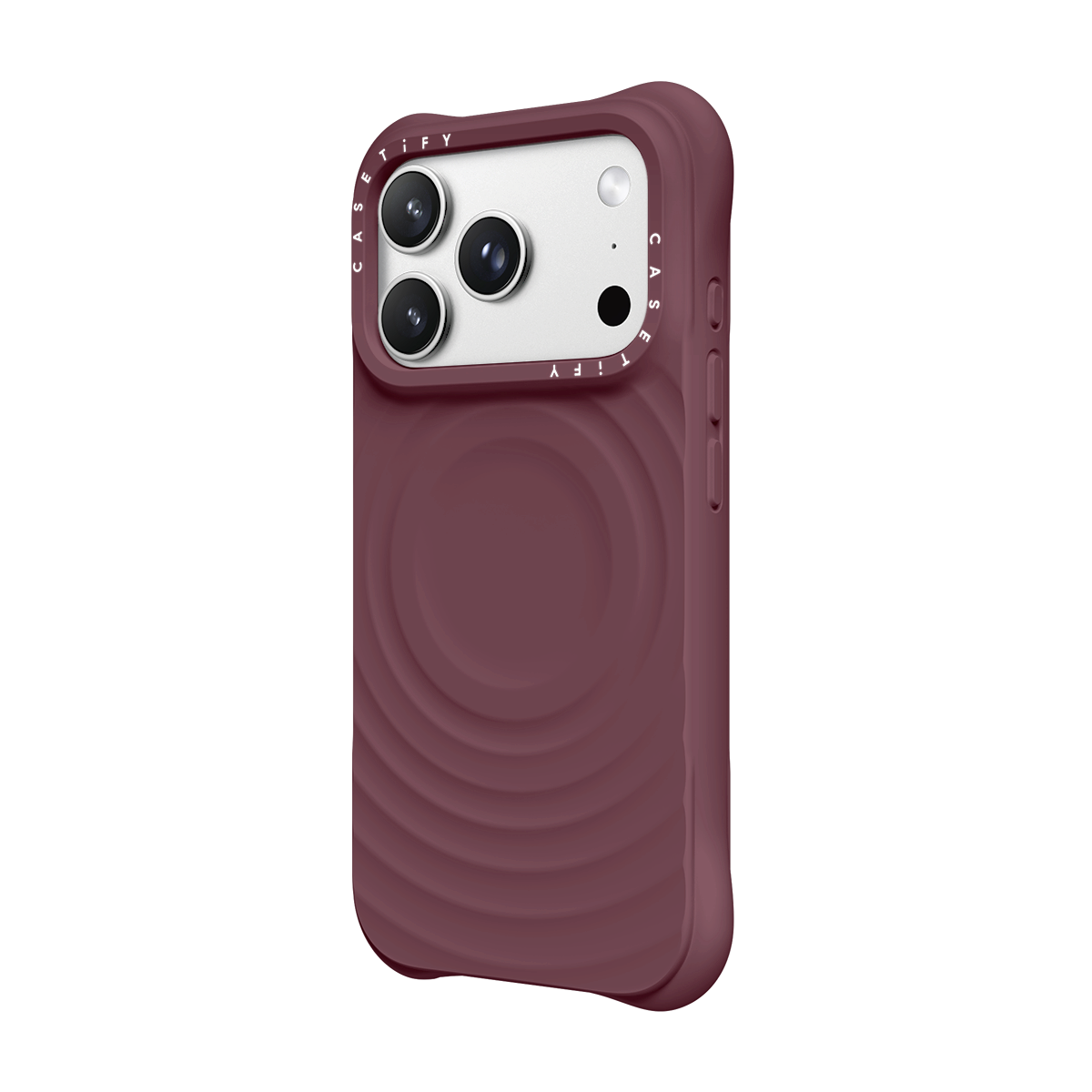 CASETiFY Magsafe The Ripple Case for iPhone 18 / 17 Series - Fig Purple