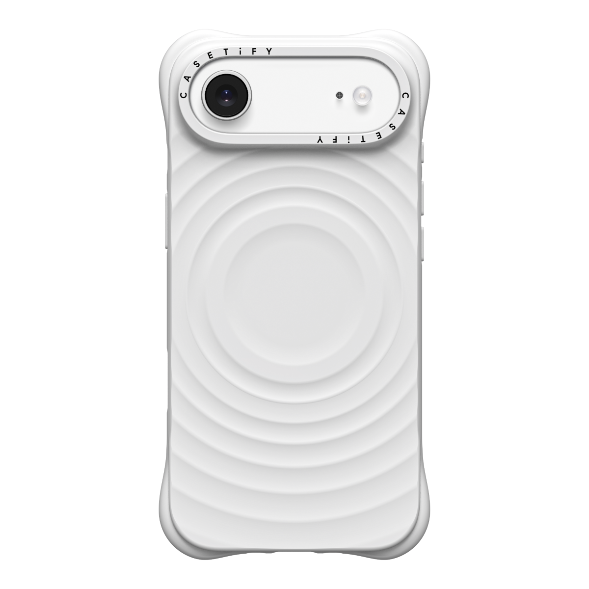 CASETiFY Magsafe The Ripple Case for iPhone 18 / 17 Series - The White Case
