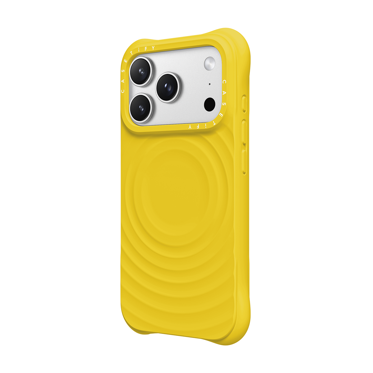 CASETiFY Magsafe The Ripple Case for iPhone 17 Series - Volt Yellow