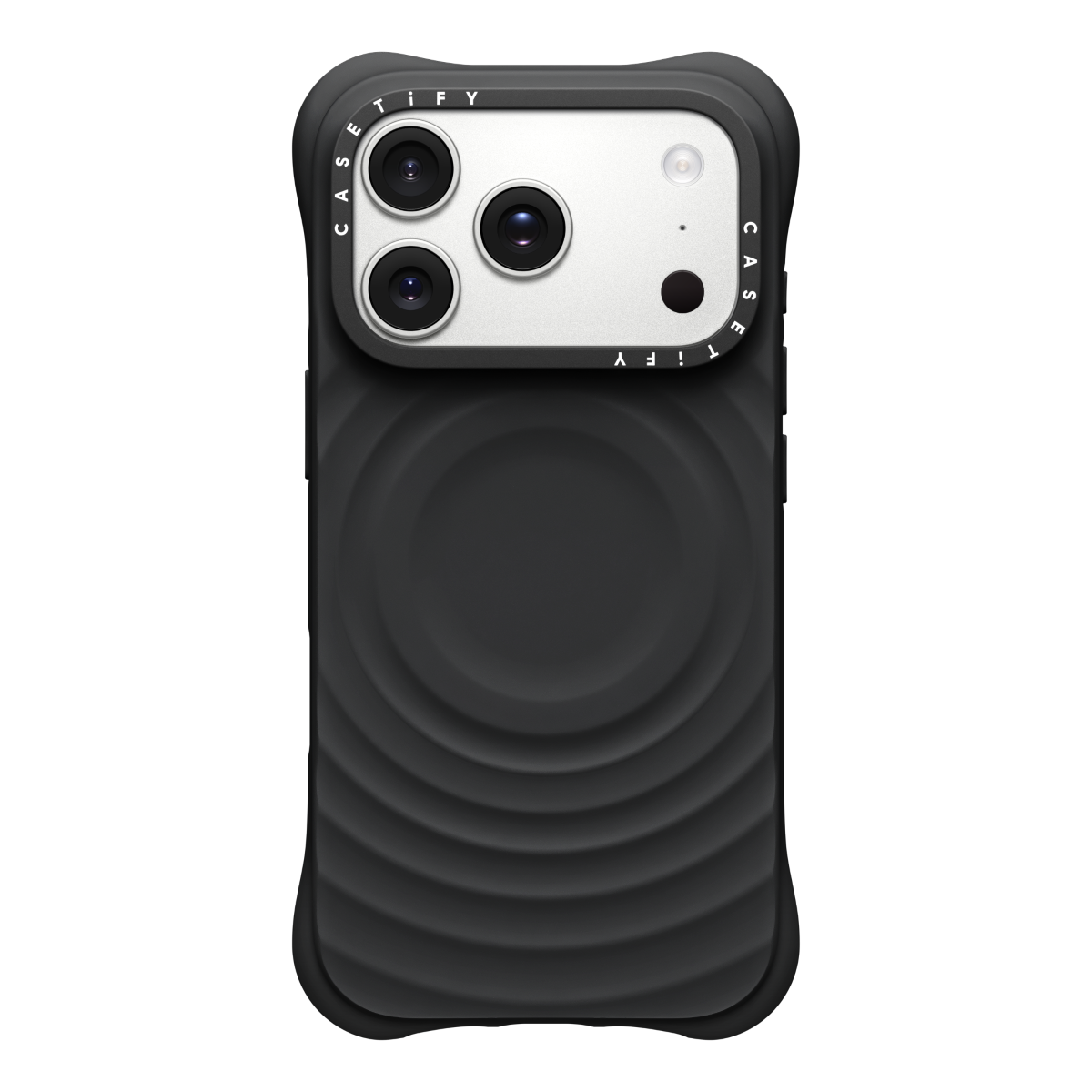 CASETiFY Magsafe The Ripple Case for iPhone 18 / 17 Series - The Black