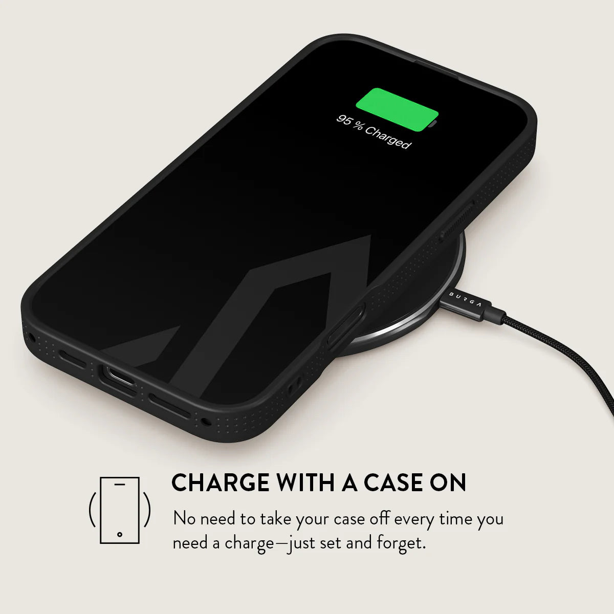 BURGA iPhone 16 Pro / 16 Pro Max Drifting Shores Elite Gold Tough MagSafe Case