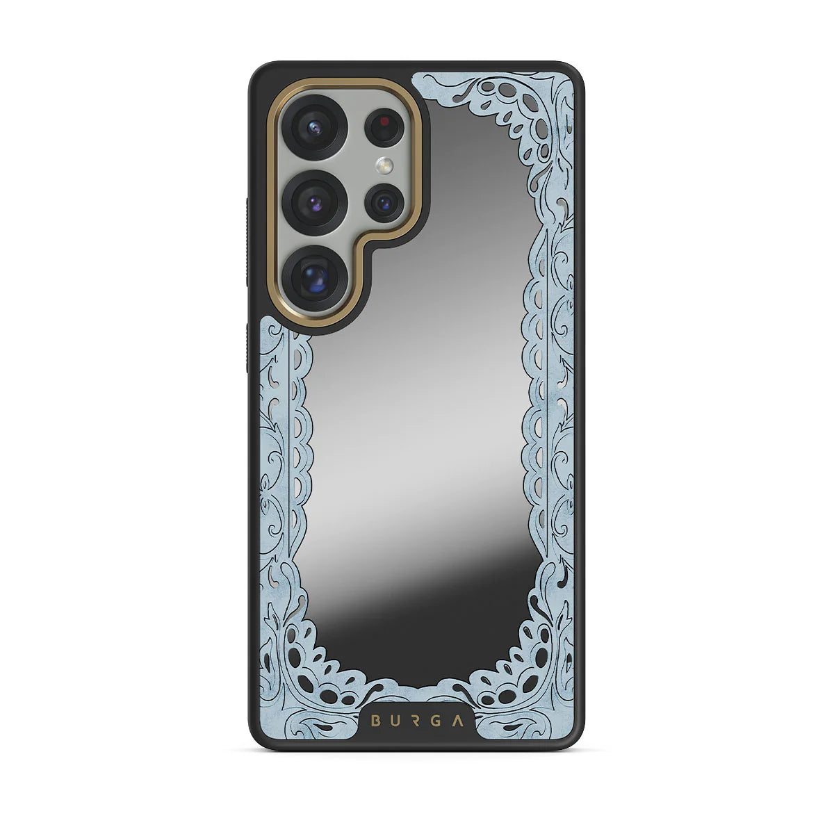 BURGA Samsung Galaxy S25 Ultra Looking Glass Elite Mirror Gold Tough MagSafe Case