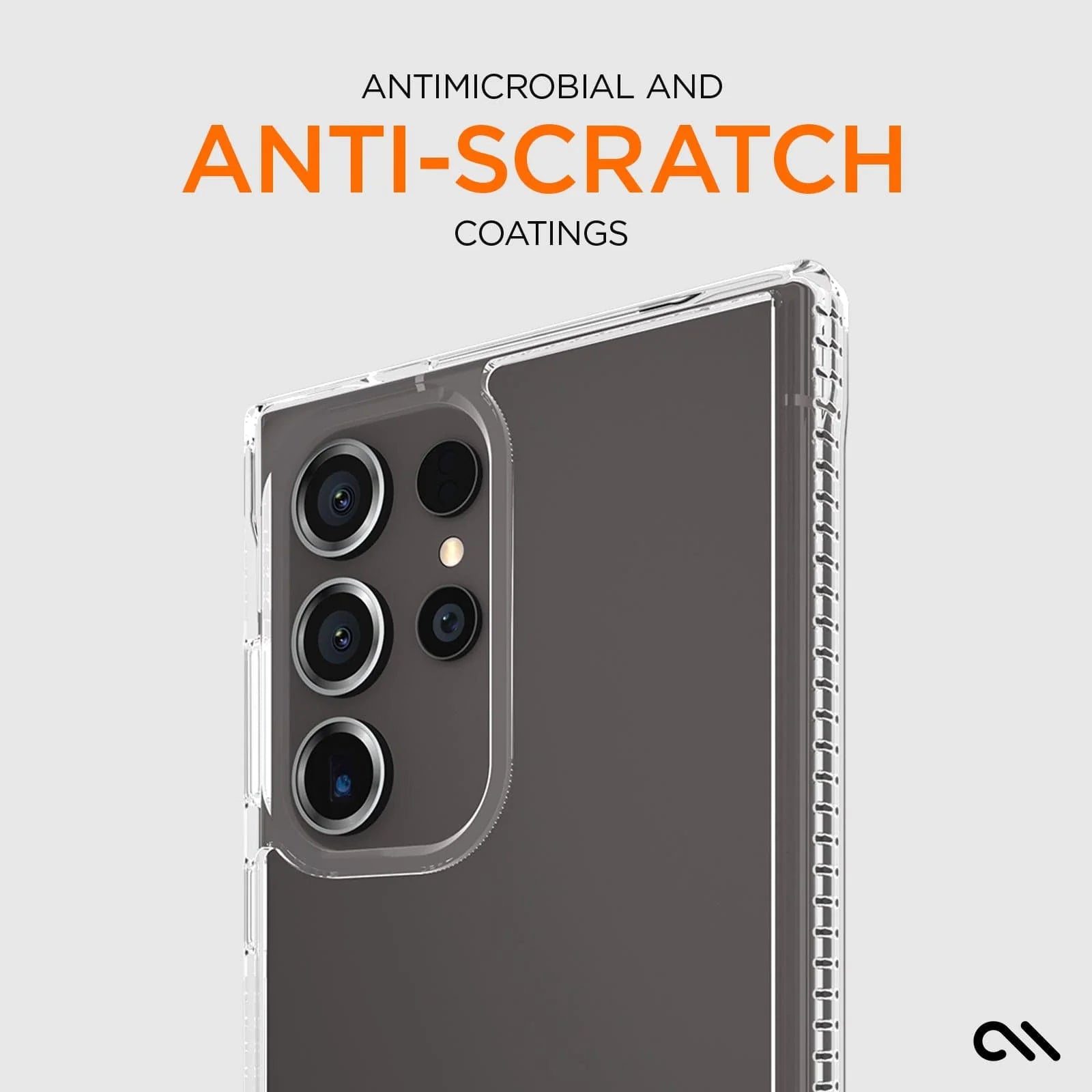 Case-Mate Samsung Galaxy S24 Series Tough Plus D3O Clear Case