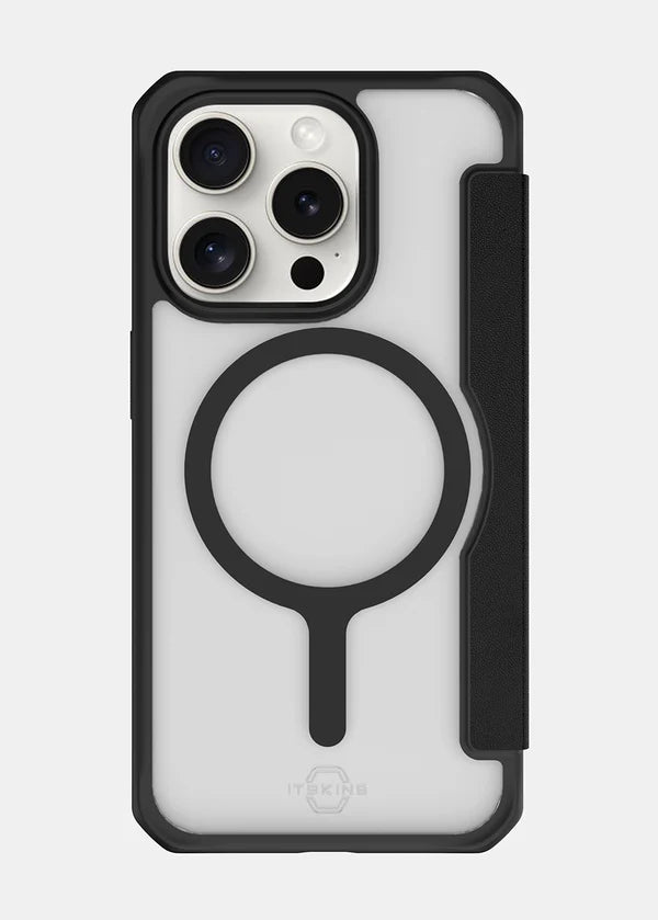 ITSKINS iPhone 16 Series Hybrid R MagFolio (MagSafe Compatible)