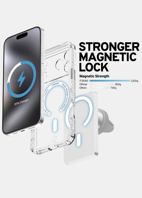 ITSKINS iPhone 18 / 17 Series Hybrid R Clear Case (MagSafe Compatible)
