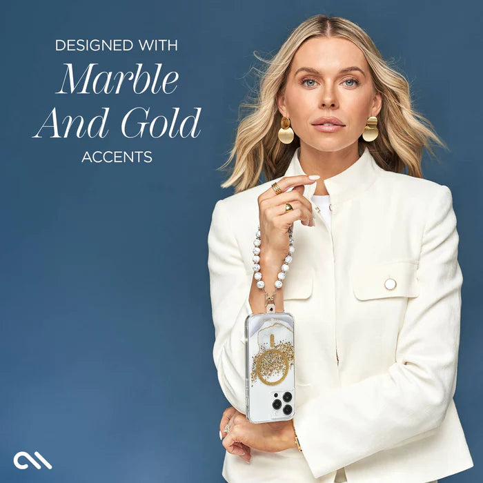 Case-Mate iPhone 15 Pro / 15 Pro Max Karat MagSafe Case - Marble