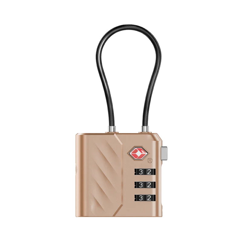 Momax BR15 PinLock TSA Padlock with Find My Locator
