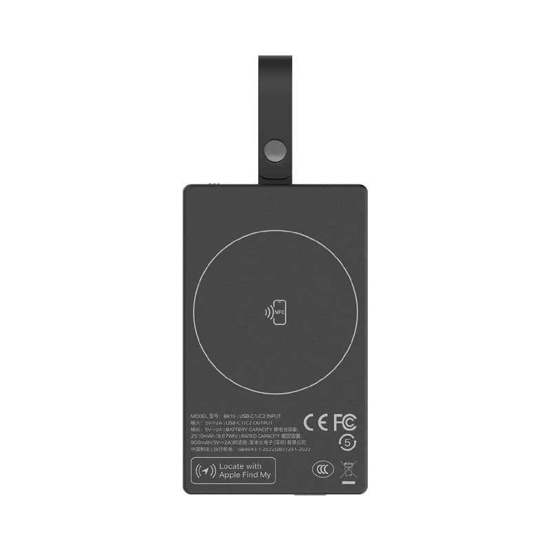 Momax BR16 1-Power Badge+ Rechargeable Battery with Find My Locator