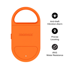 Load image into Gallery viewer, Momax BR17 PinBuzz Rechargeable Anti-Theft Personal Alarm With Find My Locator