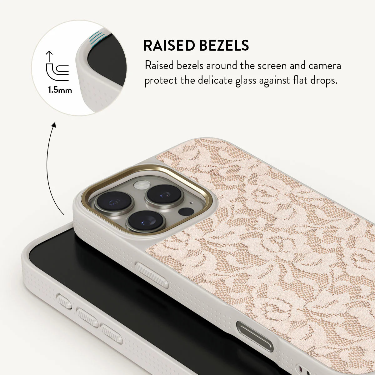 BURGA iPhone 16 Pro Gone Country Elite Light Gold Tough MagSafe Case