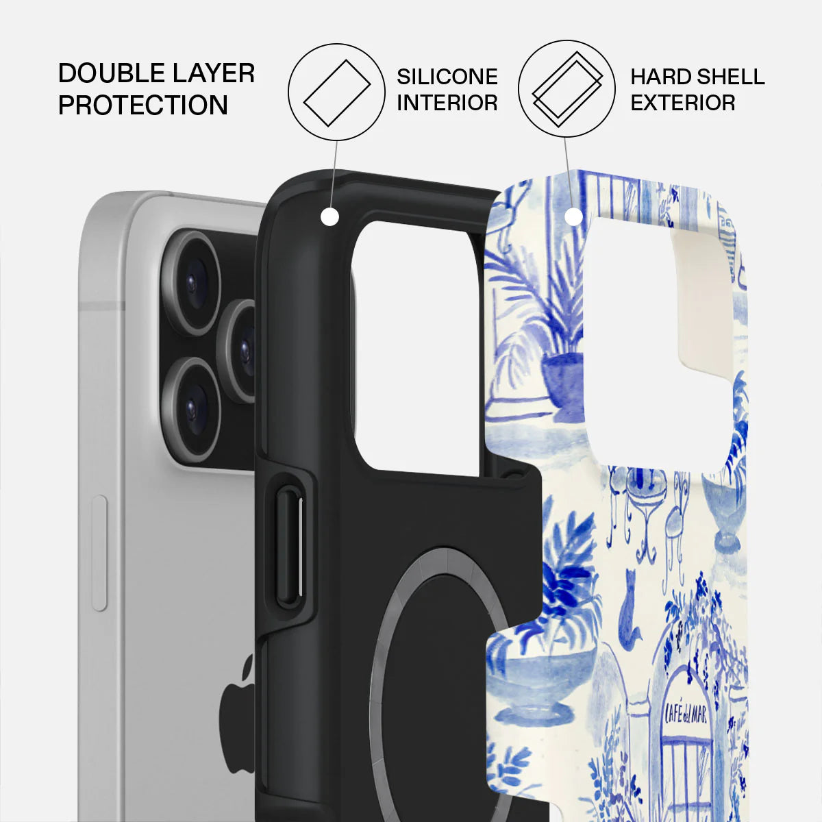BURGA iPhone 18 / 17 Series Sobremesa Tough MagSafe Case