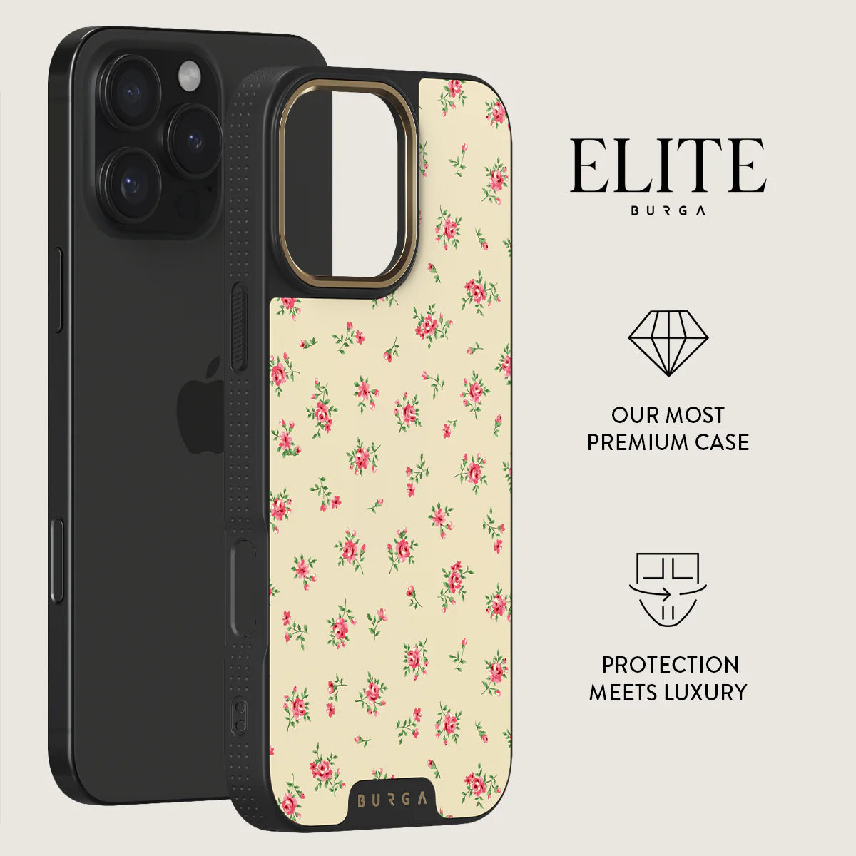 BURGA iPhone 16 Pro / 16 Pro Max Sundress Elite Gold Tough MagSafe Case