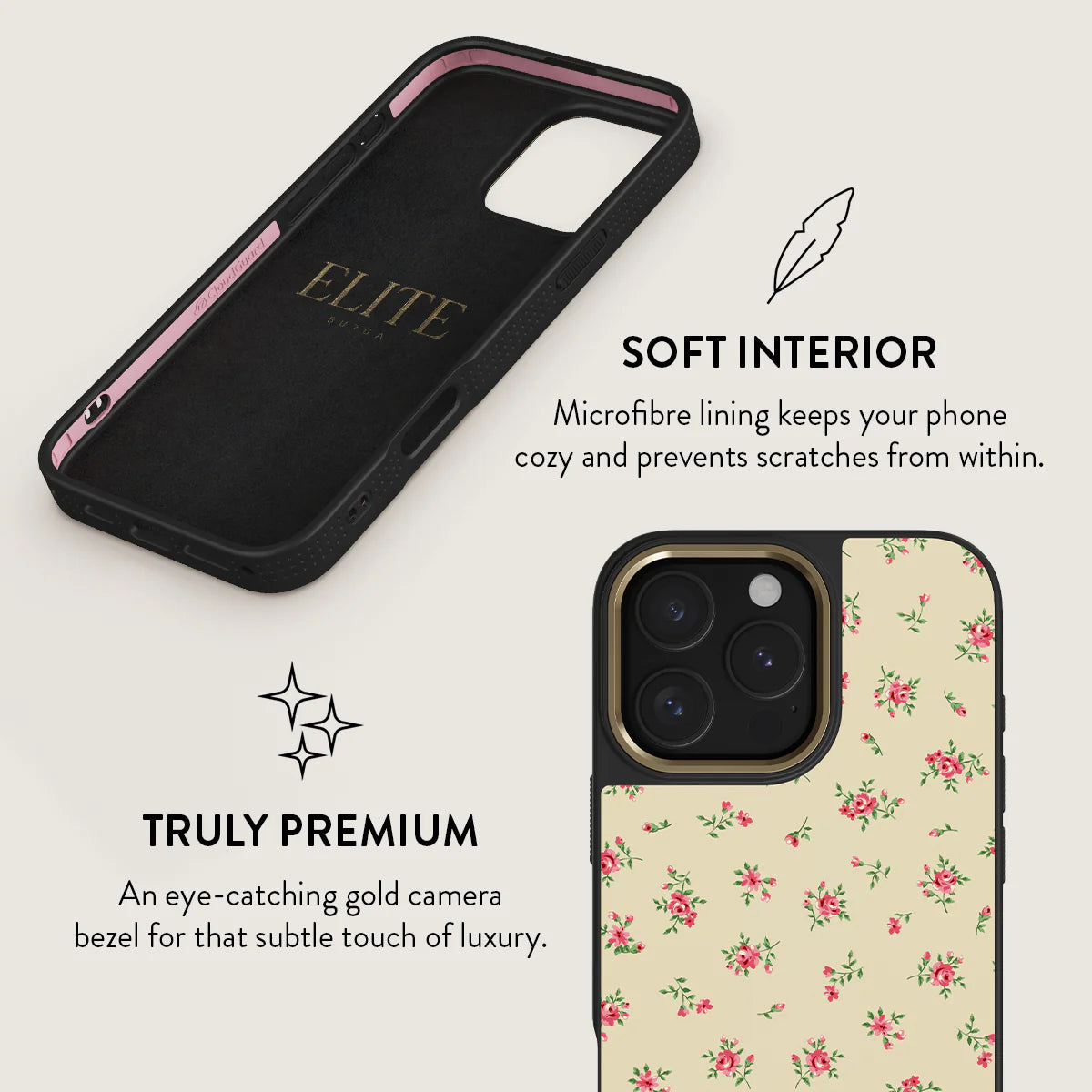 BURGA iPhone 16 Pro / 16 Pro Max Sundress Elite Gold Tough MagSafe Case