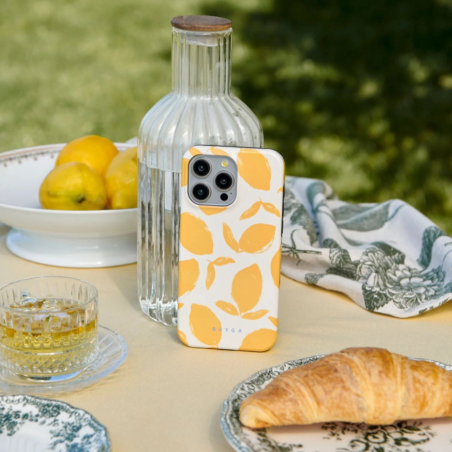 BURGA iPhone 18 / 17 Series Lemon Tart Tough MagSafe Case