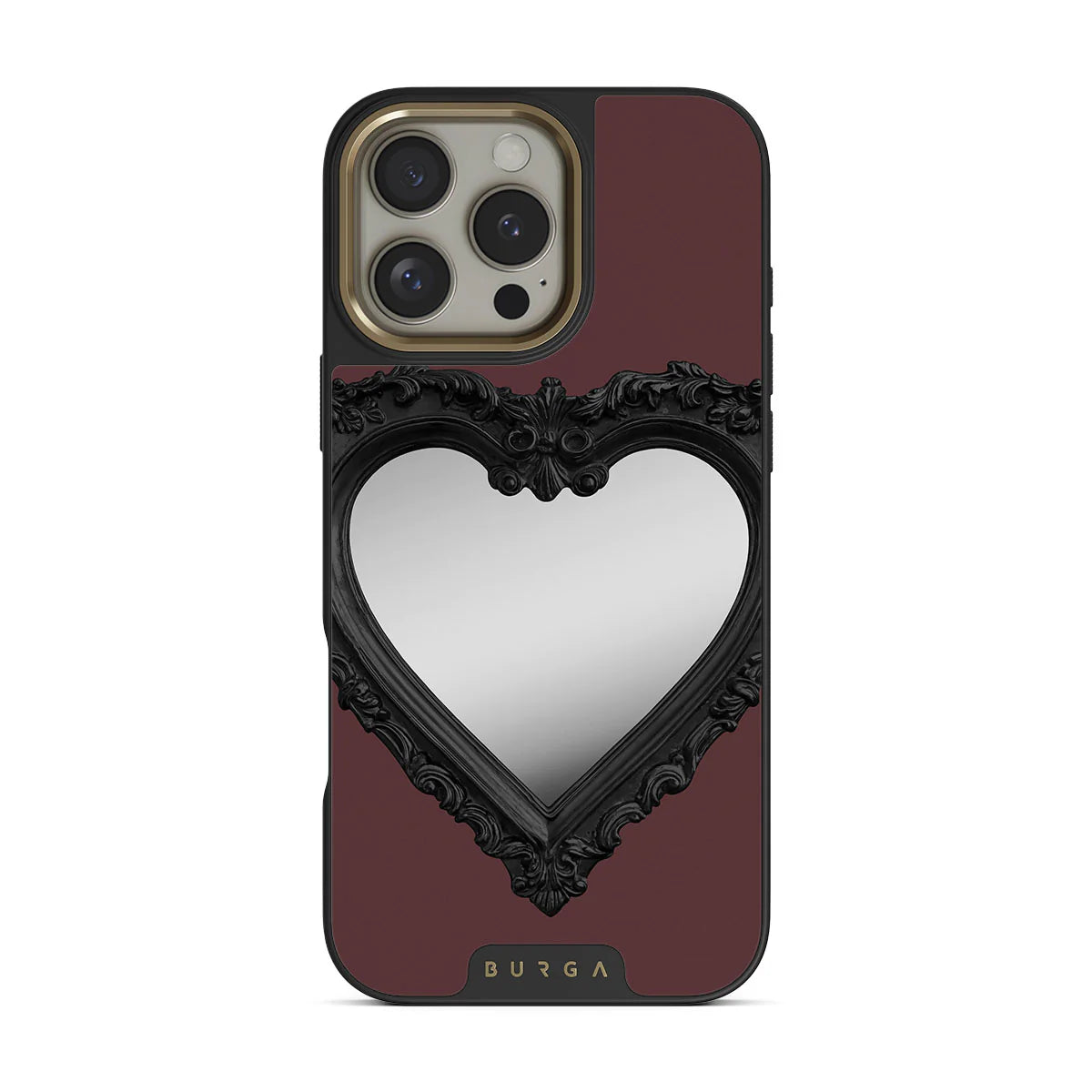 BURGA iPhone 16 Pro / 16 Pro Max Temptation Elite Mirror Gold Tough Ma