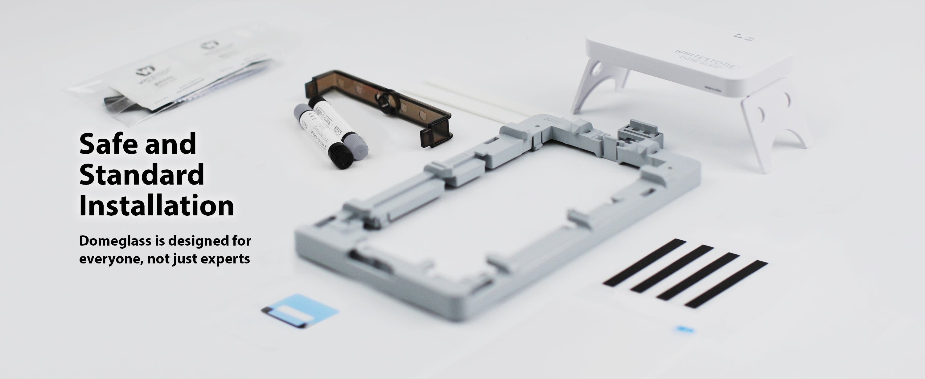 *Pre-Order*Whitestone Dome Glass iPhone 16 Pro Tempered Glass Screen Protector - Liquid Dispersion Tech