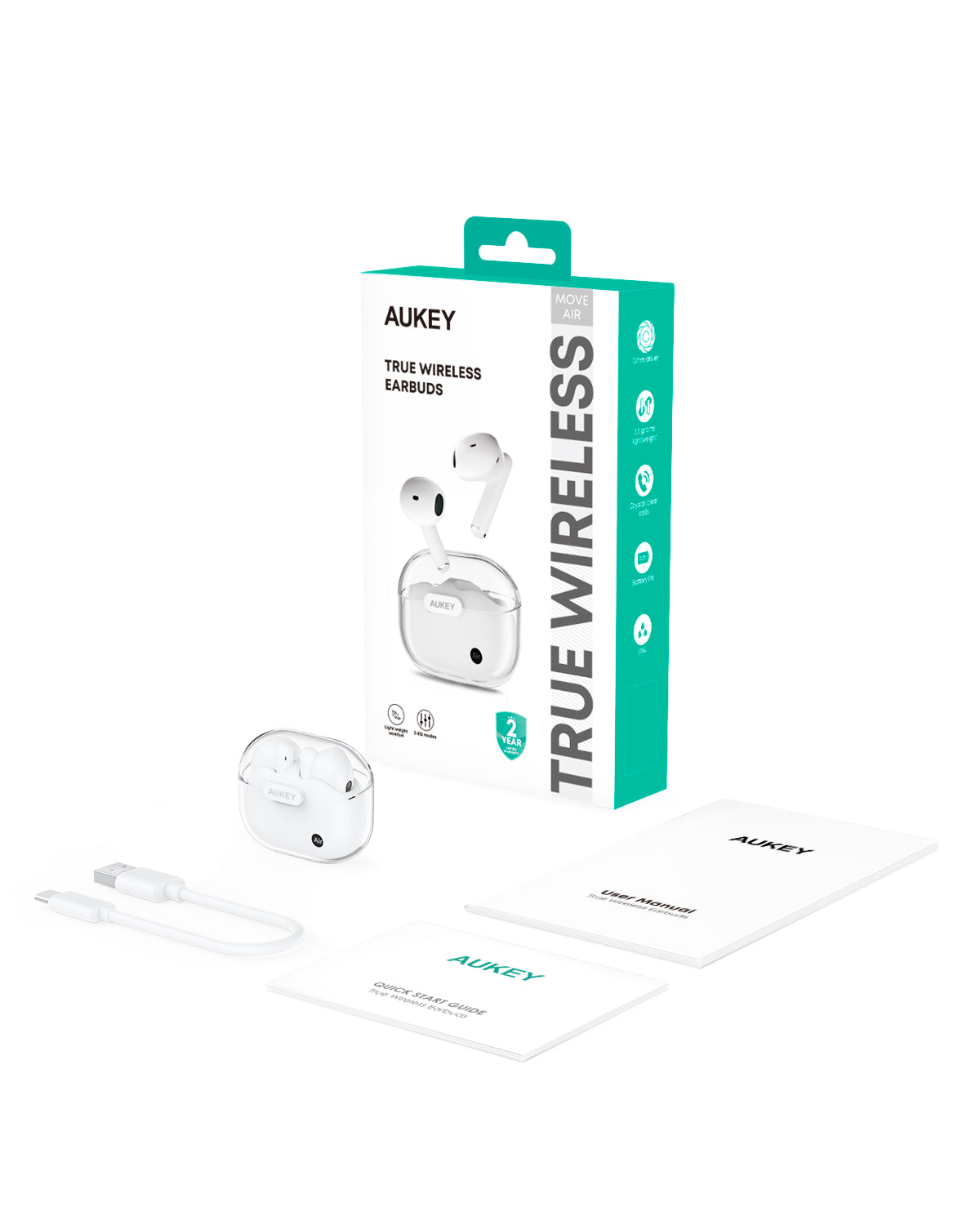 Aukey EP-M2 MoveAir True Wireless Earbuds