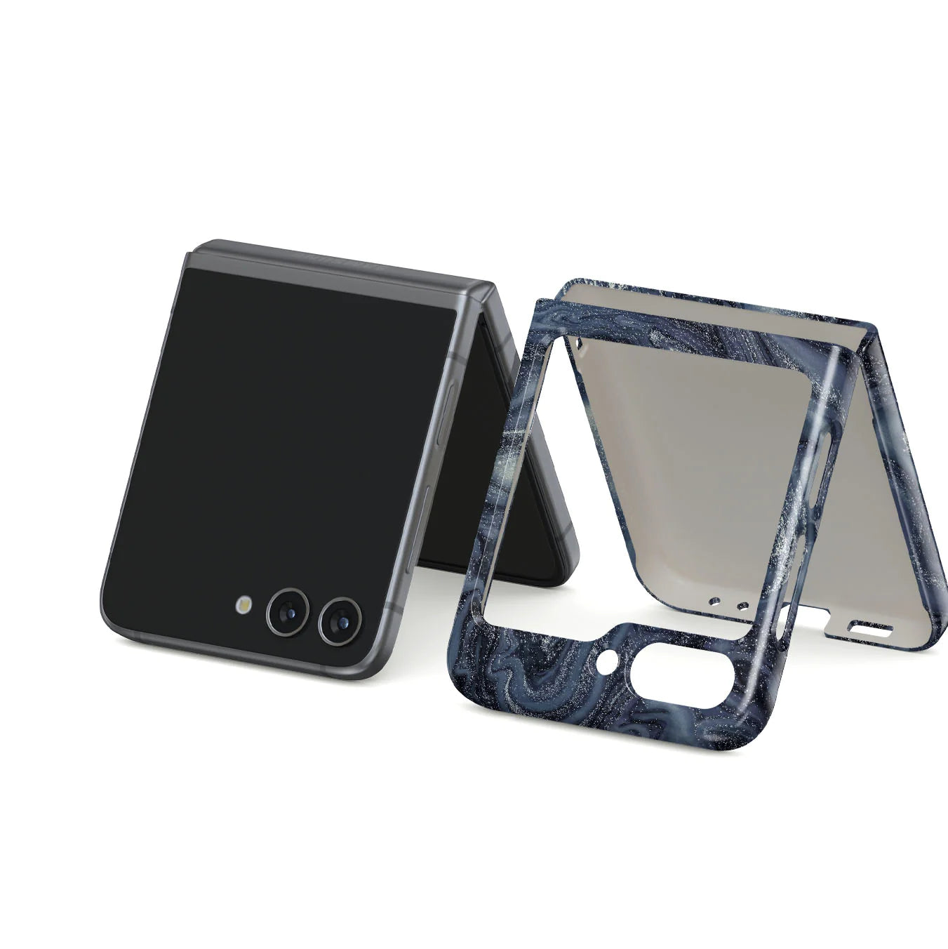 BURGA Samsung Galaxy Z Flip 5 Navy Trench Snap Case