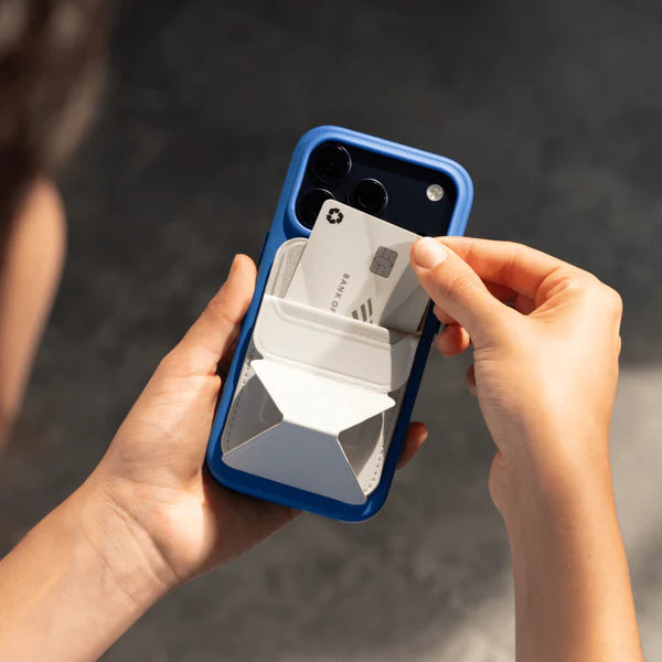 MOFT Trackable Snap-on Phone Stand & Wallet with Apple Find My (MagSafe Compatible)