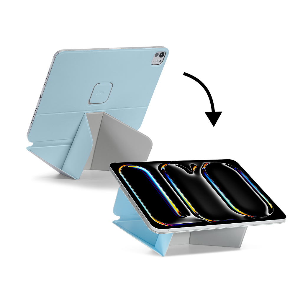 MOFT Dynamic Folio for iPad Pro 11 (2024/2025) / Pro 13 (2024/2025) / Air 13 (2025/2024) & Pro 12.9 (4-6th Gen) / 10 & 11th Gen / Mini 6 & 7th Gen / Pro 11, 2-4th Gen & Air 4-7th Gen