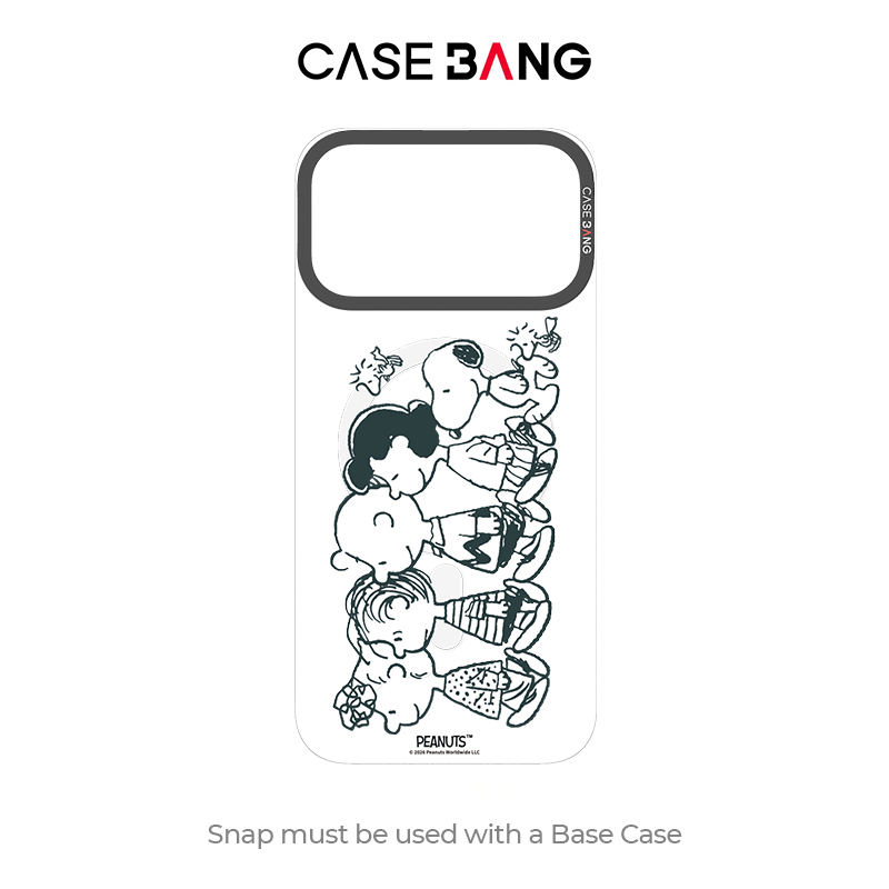 CASEBANG Snoppy Series - iPhone 17-15 Series | Snap-On Cover Only