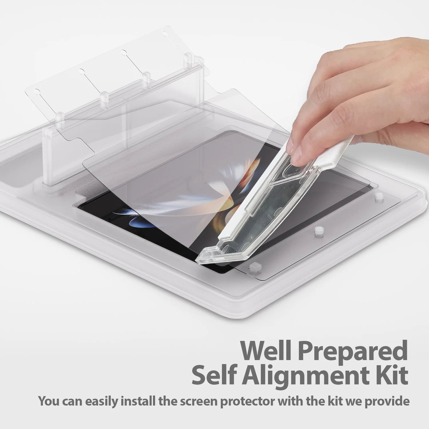 Whitestone Dome Premium Genuine Film Screen Protector for Galaxy Z Fold 5